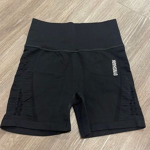 Gymshark seamless biker shorts! Worn only twice!